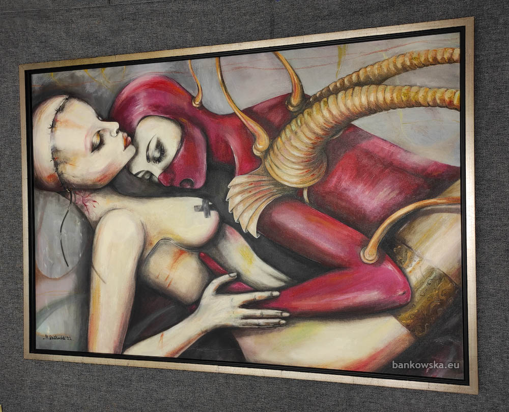 Androids, 2022 Małgorzata Bańkowska. Surreal Artist from Poland.