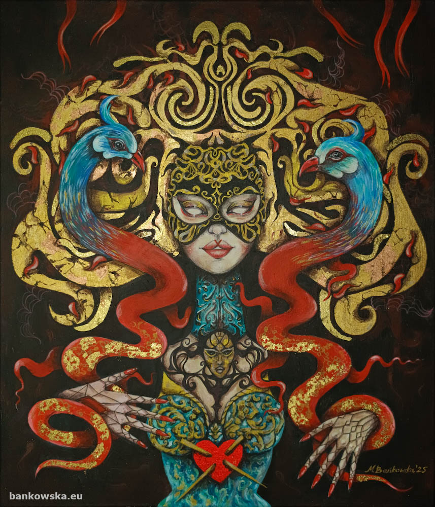 Hera - 2025 Małgorzata Bańkowska. Dark surrealism.