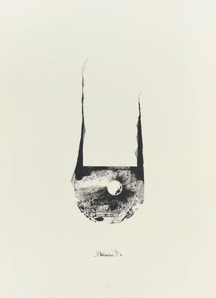  Alt 2023, Małgorzata Bańkowska mono stereo rysunek tuszem na papierze ink artwork ink drawing on paper dystopian art surrealizm sztuka dystopijna