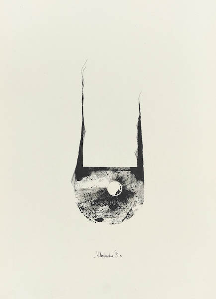  Alt 2023, Małgorzata Bańkowska mono stereo rysunek tuszem na papierze ink artwork ink drawing on paper dystopian art surrealizm sztuka dystopijna