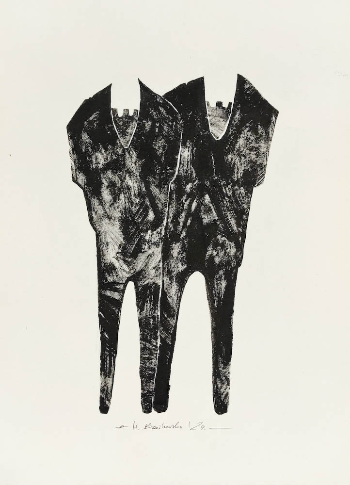 Winners 2024, Małgorzata Bańkowska mono stereo ink on paper fineart artcollector dystopian surrealism